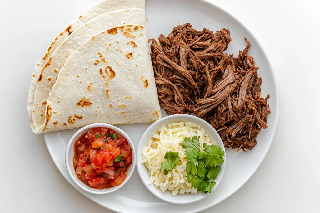 Birria Quesadillas 9 Key components contributing to the nutritional profile include: