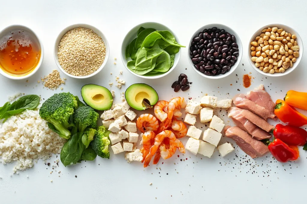 Ingredients Cutting Board Optional for Nutrition Section