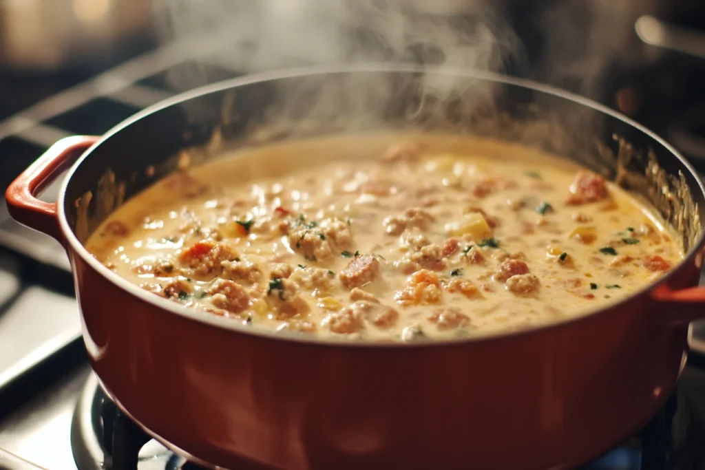 Creamy Parmesan Italian Sausage Soup 15 Reheating Techniques
