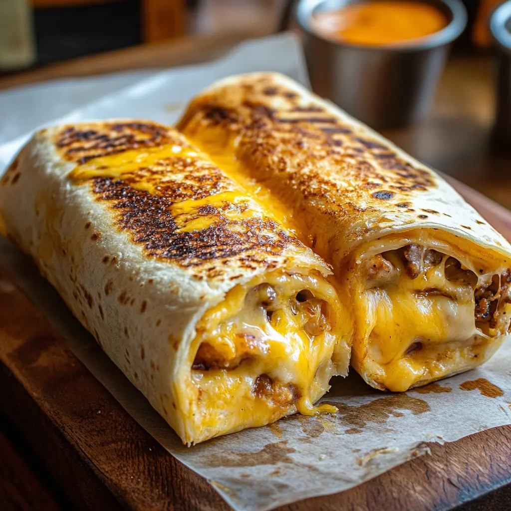 grilled cheese burrito