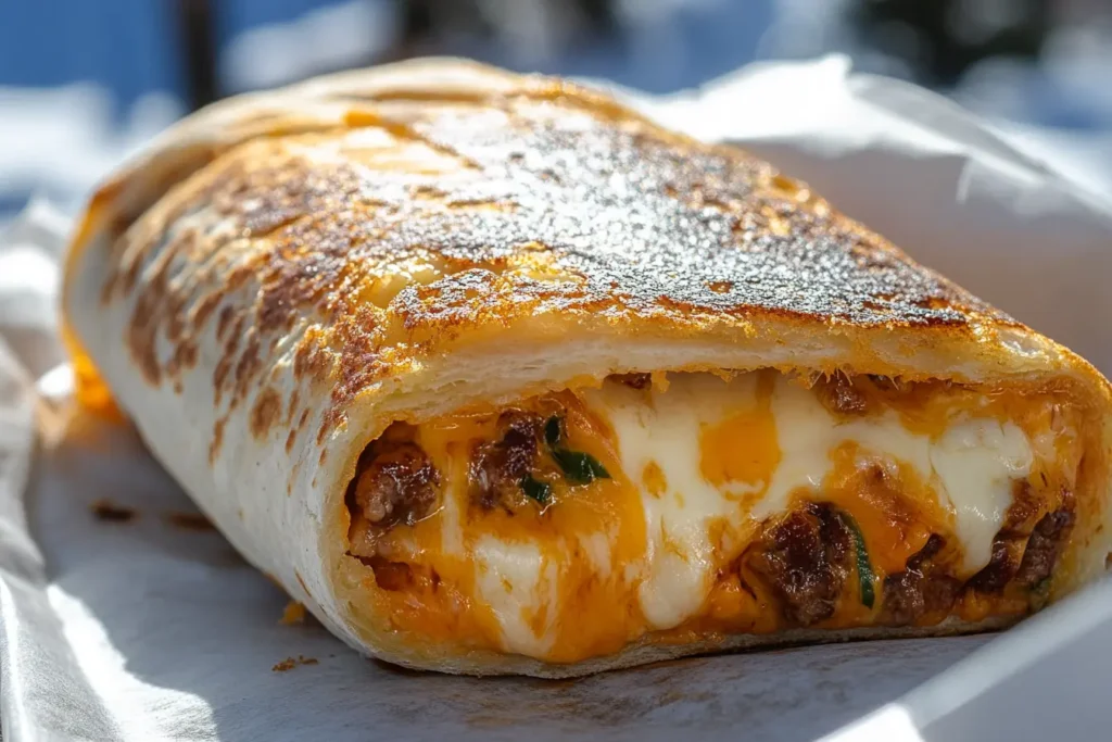 Grilled Cheese Burrito 7 grilled cheese burrito
