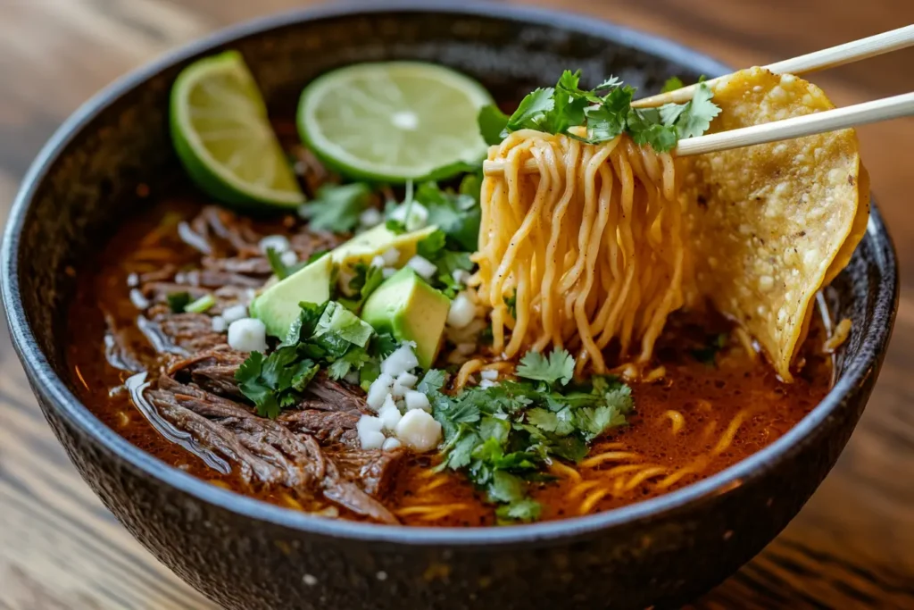 Taco Joint Birria Ramen 8 Tacos El Mero Mero – Los Angeles California