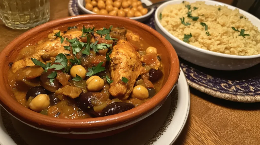 Chicken Tagine with Olives & Mushrooms Bold, Flavorful Feast 4 Dietary Adjustments