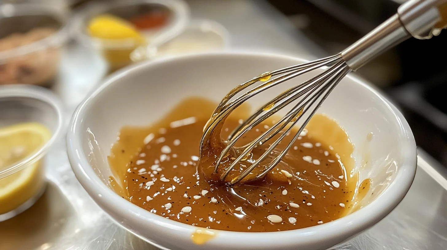 Prepare the Honey Dijon Glaze