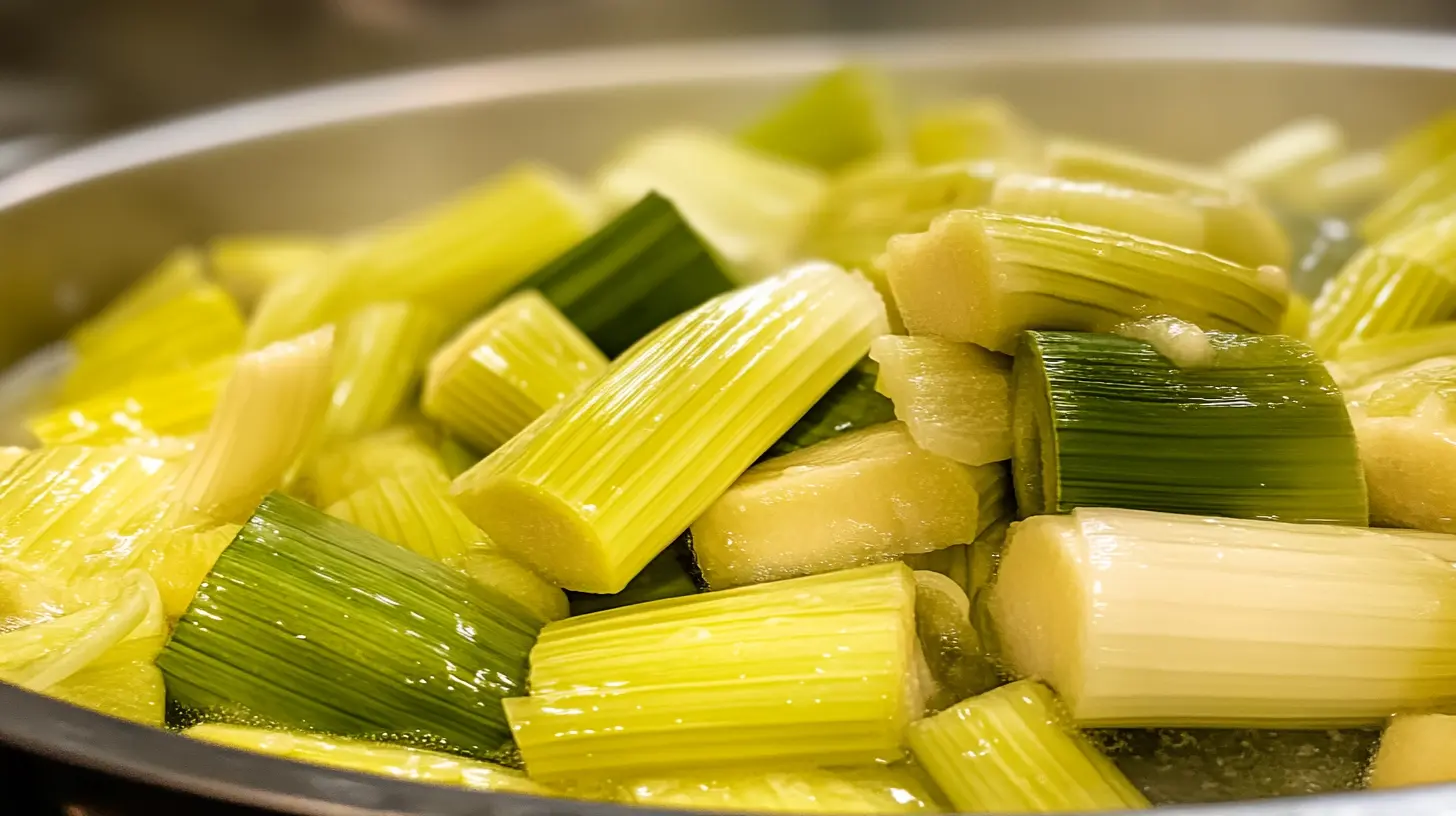 Prepare the Leeks